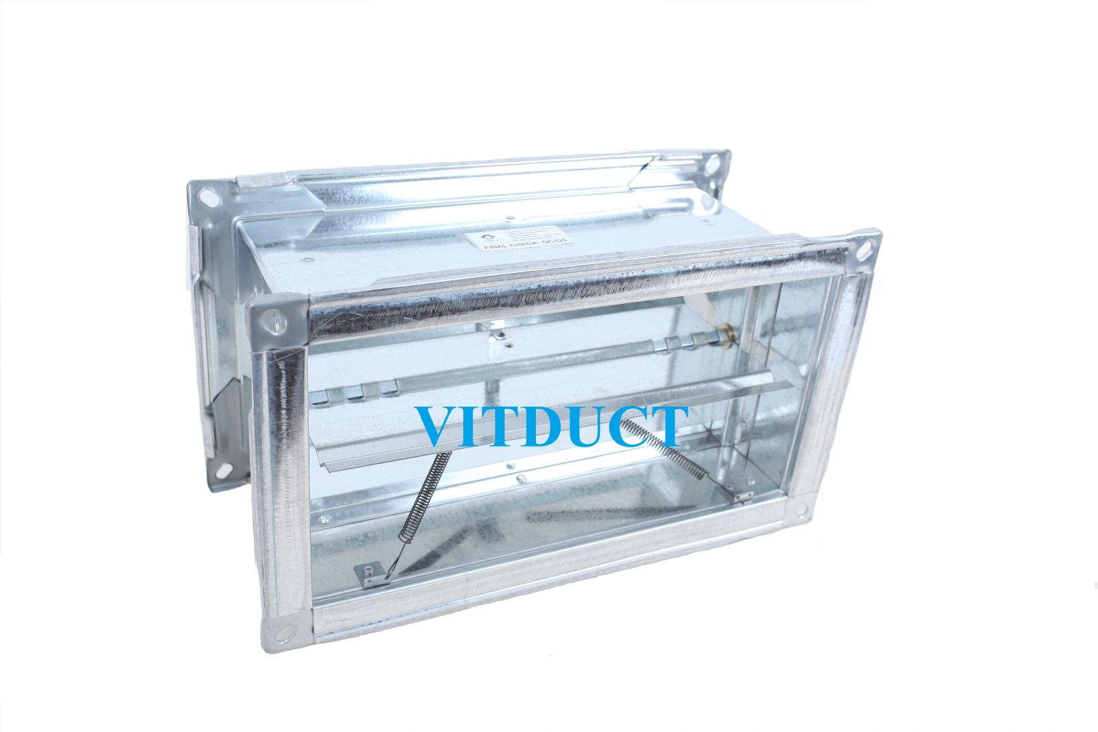 Van chữ nhật dập lửa cầu chì nhiệt: V-FD/R