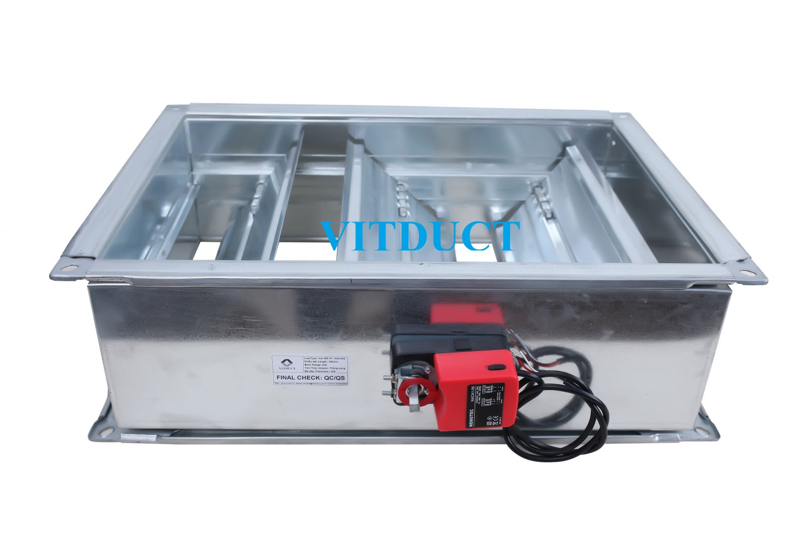 Van chữ nhật đóng mở bằng động cơ: V-MD/R