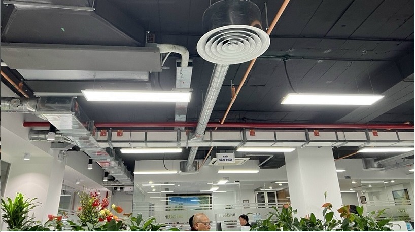 Thi công ống gió chống cháy EI