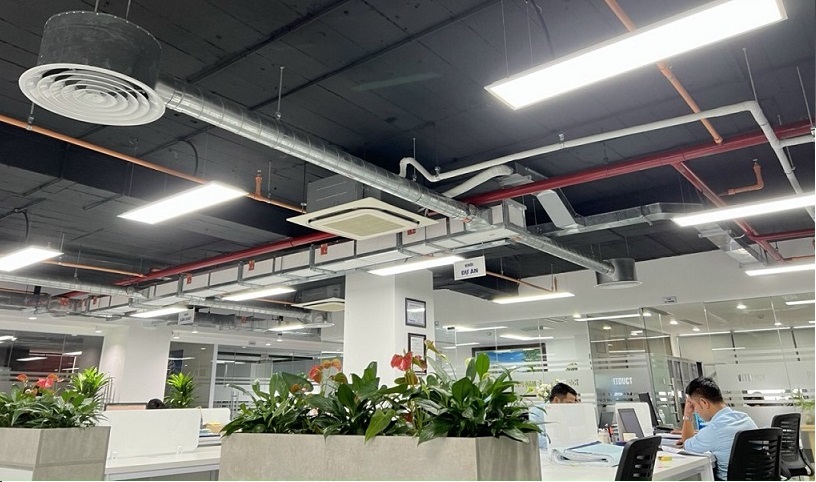Thi công ống gió chống cháy EI