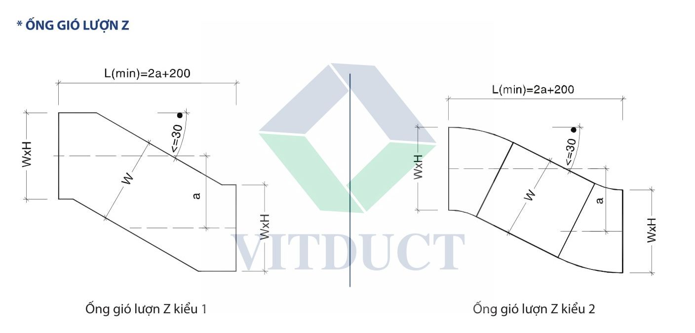 Phụ kiện ống gió : V-DK-A